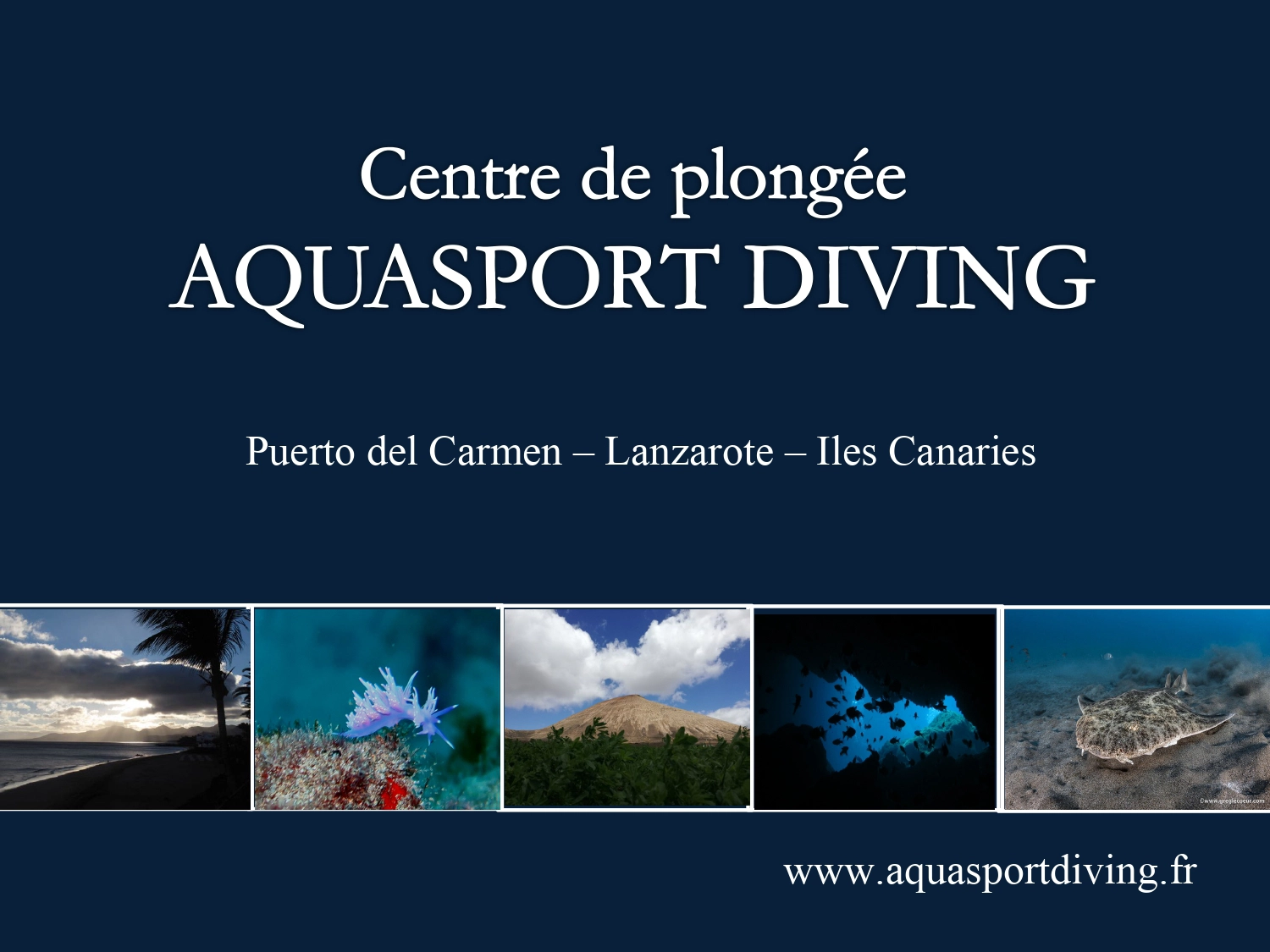 Centre de plongée Aquasport Diving Lanzarote