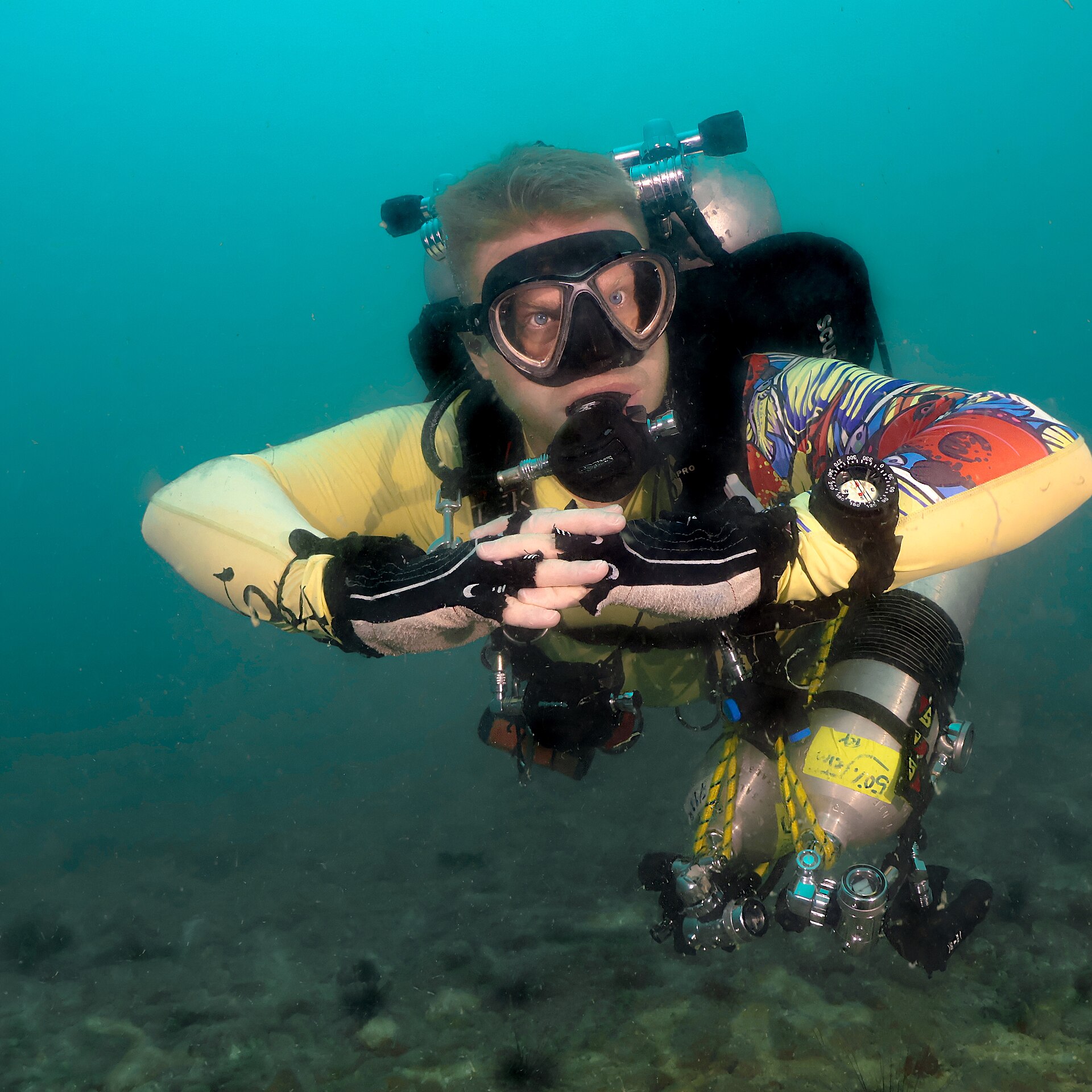 Configuración de buceo técnico